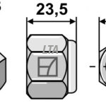 Låsemøtrik M24x3