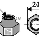 Special M16x1,5 Låsemøtrik