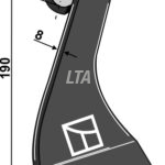 Slagle 190 ø18x49 br 100mm