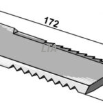 Halmsnitter kniv JD Riflet Ø18