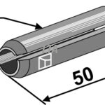 Rørstift Ø16x50